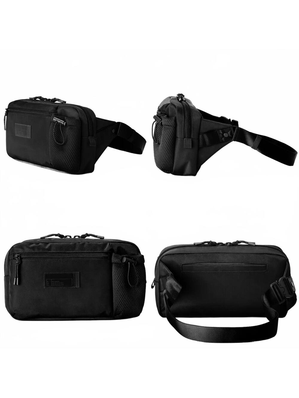 Dagne Dover Cairo Sling Bag 100% Vegan NWT Onyx Black